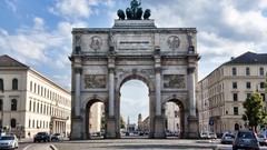 Germany Munich streets cityscapes