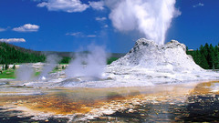 Geysers awesome nature