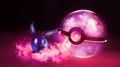 Ghost Pokeball eevee