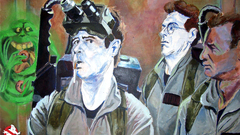 Ghostbusters street art