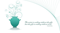 Gift artist The but nothing without