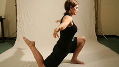 Gina carano hands kneel