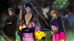 gintama Anime anime girls anime boys colorful Women Men belly