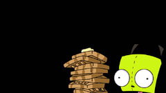 Gir INVADER Zim waffles