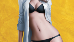 Girl female illustration Sexy 2D hathaway demerest