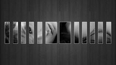 Girl grey Wood simple