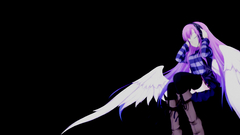 Girl headphones angel Manga ) With moar pics