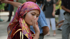 Girl high province Resolution uighur xinjiang