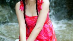 Girl pink pretty Chinese high Resolution prettyinpink