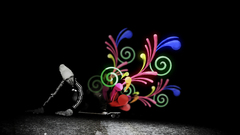 Girls vector Swirl longboard mania preferably deadlygoalie