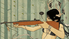 Girls with guns Chiara