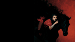 Girls with horses Tristan