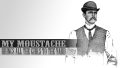 Girls yard The all brings moustache