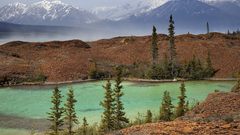 Glacial Lake Yukon Canada