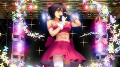 Glamour navel singing skirts blush brunettes akiyama mio nakano 