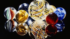 Glass balls Beads decoration glass art