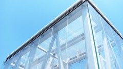 Glass bright modern architecture buildings echelon