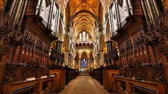 Glass churches stained glass