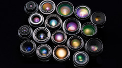 Glass lens Cameras