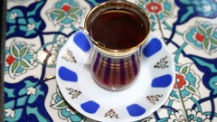 Glass tea turkish çay