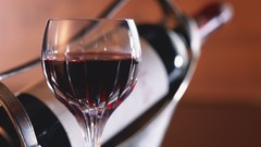 Glass wine food bottles beverages