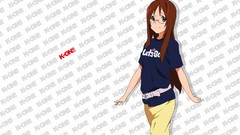 Glasses anime girls k - on yamanaka sawako