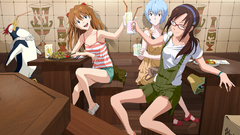 Glasses ayanami rei neon