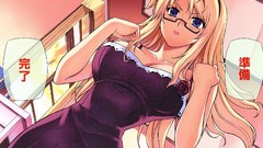 Glasses dress blondes blue eyes meganekko Freezing (manhwa) 