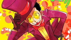 Glasses hats suit Superjail The Warden