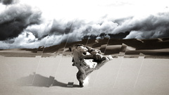 Glassten fick upp ume