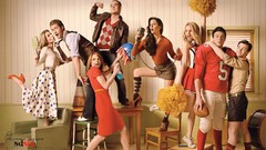 Glee Celebrity lea michele dianna agron cory monteith Jayma Mays