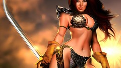 Gloves redheads goddess Red