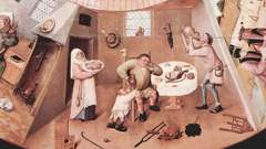 Gluttony hieronymus bosch