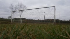 Goal serbia football field Villages goal net