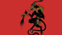 Goat demons satyr Krampus