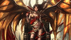 Goblet wings Throne demons artwork bryan sola