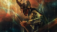 God king paintings Norse loki artwork digital art fantasy art 