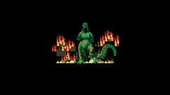 Godzilla Simple Background