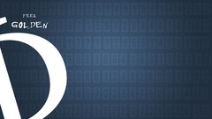 Gold golden numbers feel sci-fi Fibonacci maths