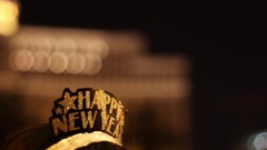 Gold new year happy new year