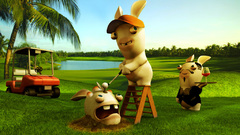 Golf rabbits Raving Rabbids