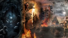 Gollum Gandalf The Hobbit Bilbo Baggins Thorin Oakenshield