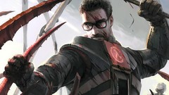 Gordon Freeman half-life 2 crowbar hl2 H.E.V. Hazmat