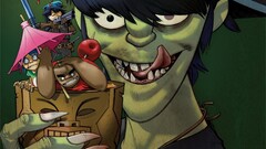 gorillaz murdoc jamie hewlett Music artwork tongues tongue out