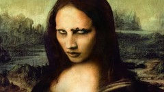 Gothic marilyn manson Mona Lisa