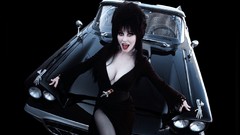 Gothic retro legs lipstick MILF Elvira Cassandra Peterson