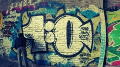 Graffiti Berlin cross process