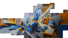 Graffiti blam graphic Art