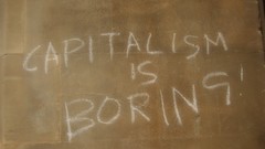 Graffiti capitalism street art