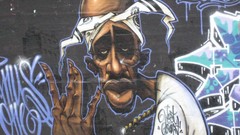 Graffiti hamburg rapper street art